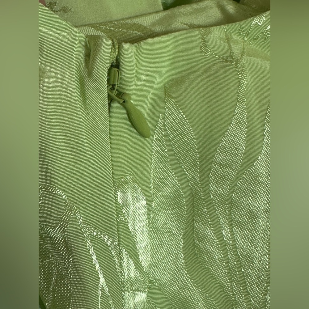 NWT- For Love and Lemons Ilana Midi Vibrant Green Dress 👗 - Picture 7 of 8